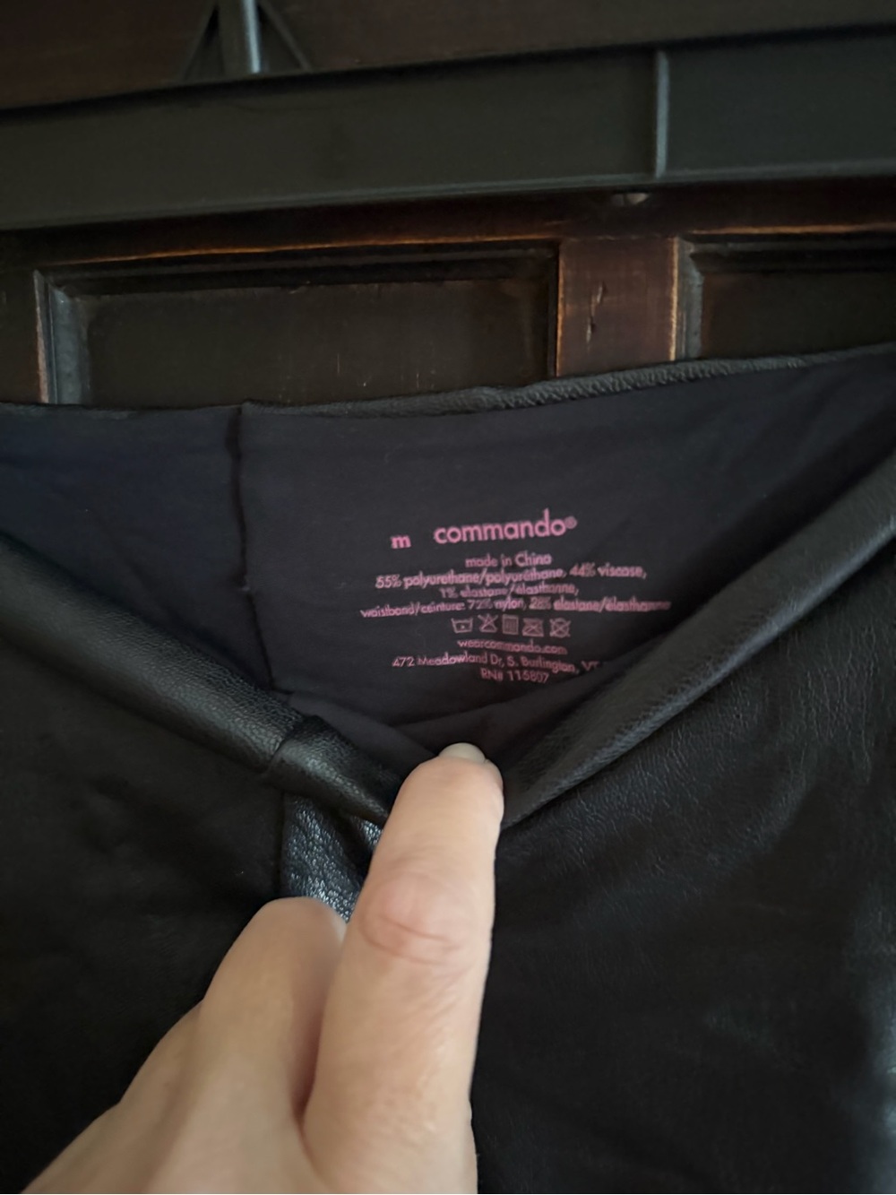 Commando leather leggings - Picture 4 of 5